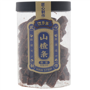 优乐多桑葚山楂条（罐装）