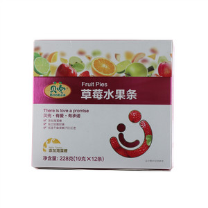 贝兜草莓水果条
