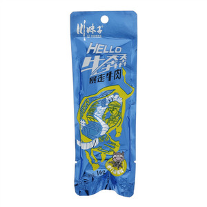 川妹子独门香辣味HELLO牛奔奔暴走牛肉