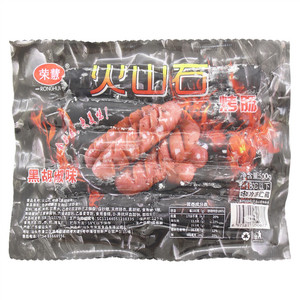 荣慧黑胡椒味火山石烤肠
