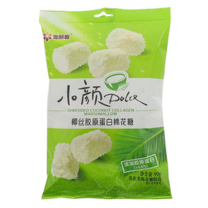 雪丽糍椰丝胶原蛋白棉花糖90g