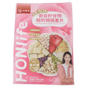 酸奶桃桃奇亚籽水果麦片330g