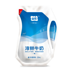 山花淳鲜牛奶
