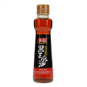 乡韵100%纯正黑芝麻油