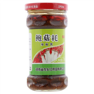 龙乡红科椒鲍菇耗辣椒酱