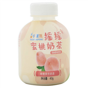 蓬莱阁小蓬蓬摇摇蜜桃奶茶