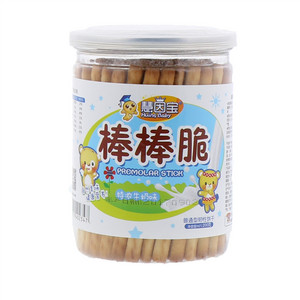 慧因宝棒棒脆牛奶味