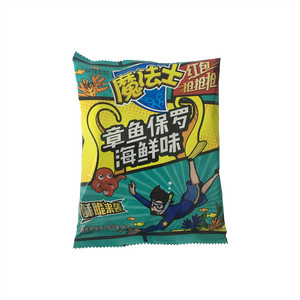 华丰魔法士章鱼保罗海鲜味干脆面