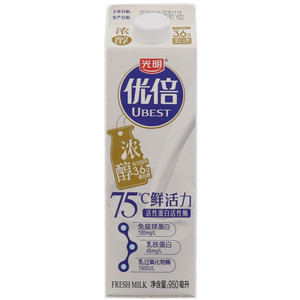 光明优倍浓醇高品质鲜牛奶