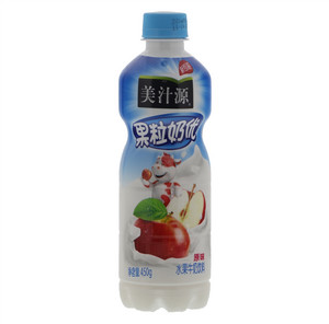 [美汁源][果粒奶优]原味水果牛奶饮料