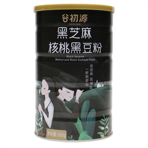 谷初源黑芝麻核桃粉(罐装)
