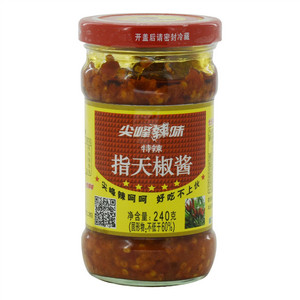 尖峰辣味特辣指天辣椒酱（复合调味料）