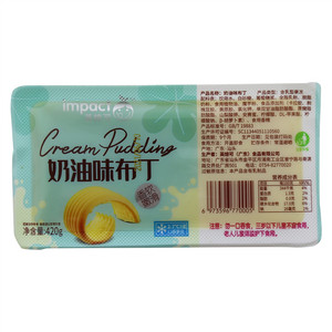 英焙可奶油味布丁