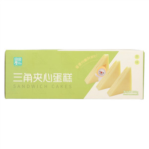 田田麦原味三角夹心蛋糕
