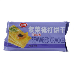 四洲紫菜梳打饼干