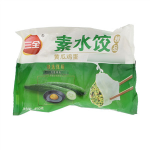 三全素水饺青椒鸡蛋