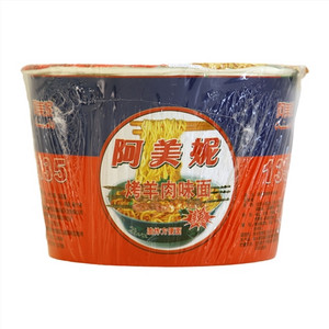 阿美妮辣烤羊肉味方便面