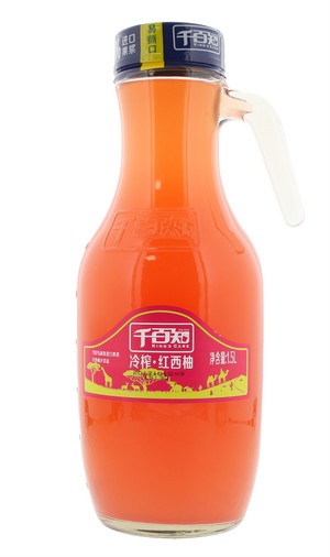 千百知红西柚汁饮品