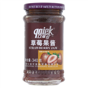 口维可草莓酱