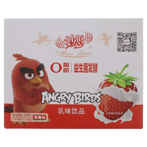 妙恋活力百分百乳味饮品(草莓味)