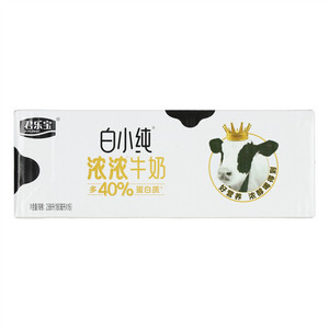 君乐宝白小纯浓浓牛奶