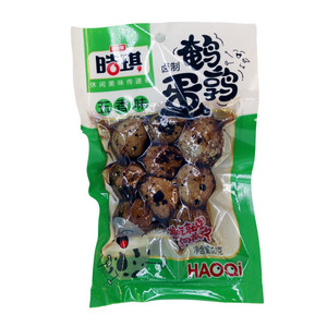 皓琪五香味卤制鹌鹑蛋
