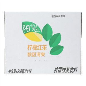 阳光无糖柠檬味茶饮料
