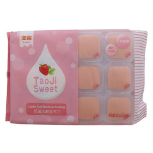 淘吉草莓乳酸菌布丁