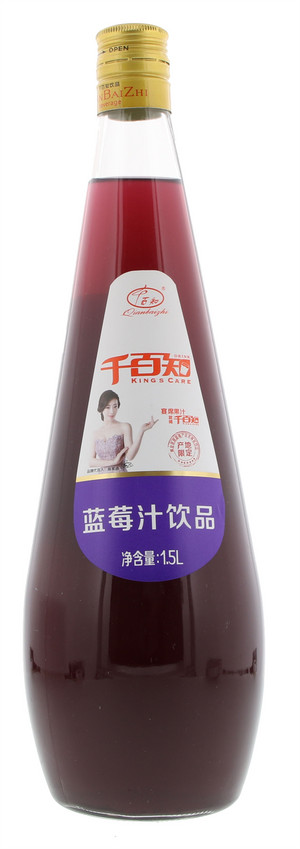 千百知蓝莓汁饮品