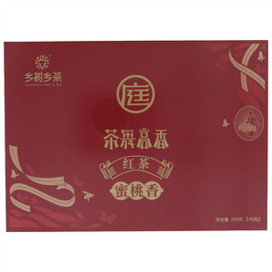 乡树乡茶庭蜜桃香红茶