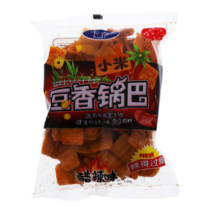 卡奇豆香小米锅巴 酷辣味（油炸型膨化食品）