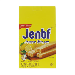 Jenbf珍不凡柠檬味威化饼干