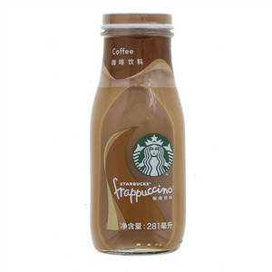 星巴克星冰乐咖啡味咖啡饮料281ml
