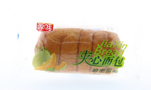 源味 夹心软面包  哈密瓜味 90克