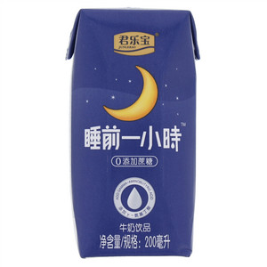 君乐宝睡前一小時牛奶饮品