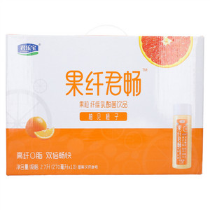 君乐宝果纤君畅柚见橙子乳酸菌饮品