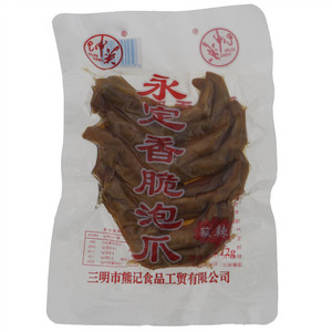 坤英酸辣味永定香脆泡爪