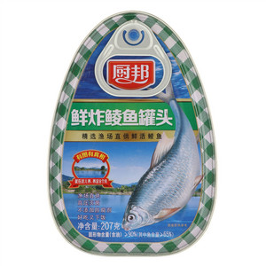 厨邦鲜炸鲮鱼罐头