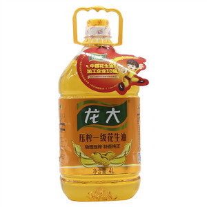 龙大压榨一级花生油