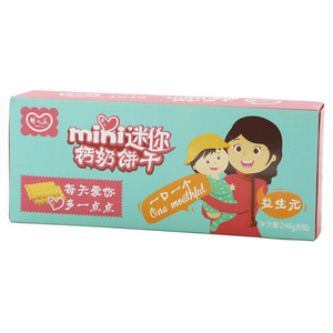 婴儿乐益生元迷你钙奶饼干