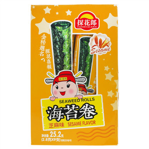 TANHUALANG探花郎芝麻味海苔卷