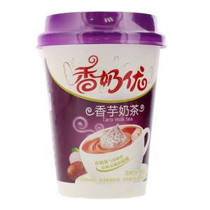 雀仔香奶优香芋奶茶