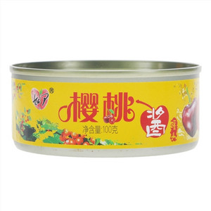 如伊樱桃酱罐头