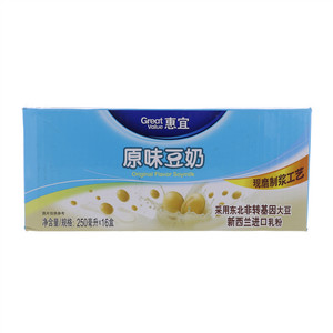 惠宜原味豆奶（250×16盒）