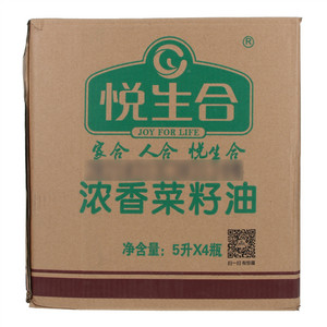 悦生合浓香菜籽油