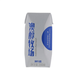 东方多鲜庄园多鲜澳醇牧场australia  chun ranch纯牛奶200ml
