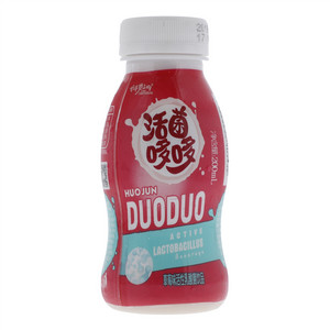 奶牛梦工场活菌哆哆草莓味活性乳酸菌饮品