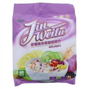 金惟他紫薯黑米果蔬燕麦片