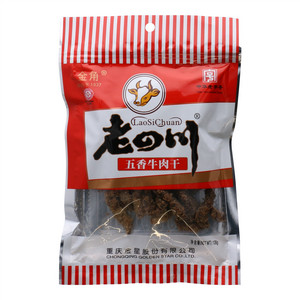 金角老四川五香牛肉干