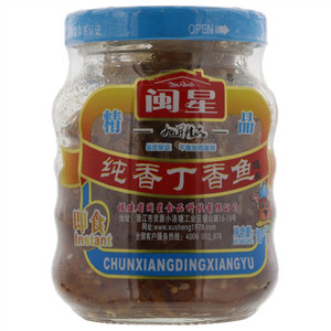 闽星纯香丁香鱼罐头